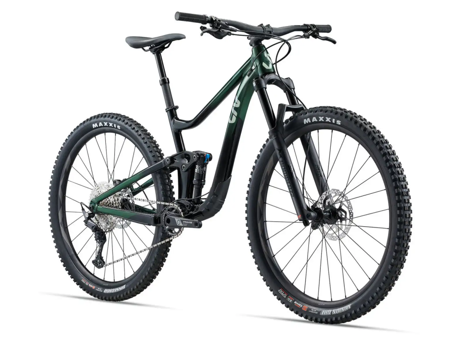 Liv Intrigue 29 1 celoodpružený horský bicykel Kelp Forest