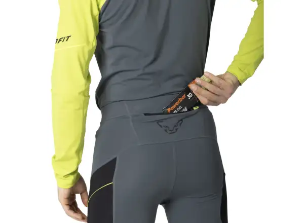 Dynafit Warm Ultra Tights pánske bežecké nohavice Cinder