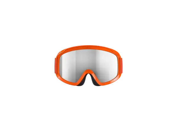 POC POCito Opsin detské lyžiarske okuliare Fluorescent Orange/Partly Sunny Silver