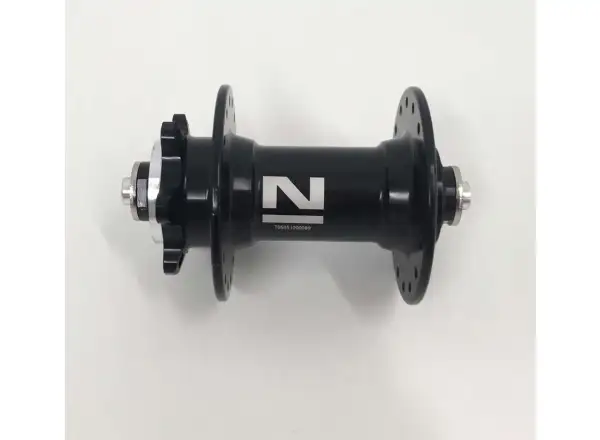 Novatec D041SB predný náboj čierny N-logo