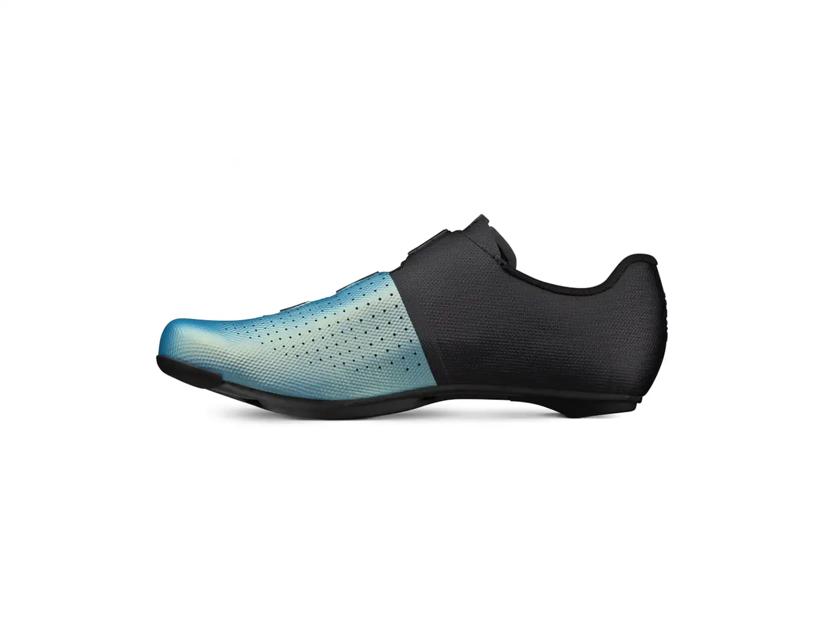 Fizik Tempo Decos Carbon Iridiscent cestné pánske tretry Black/Light Blue
