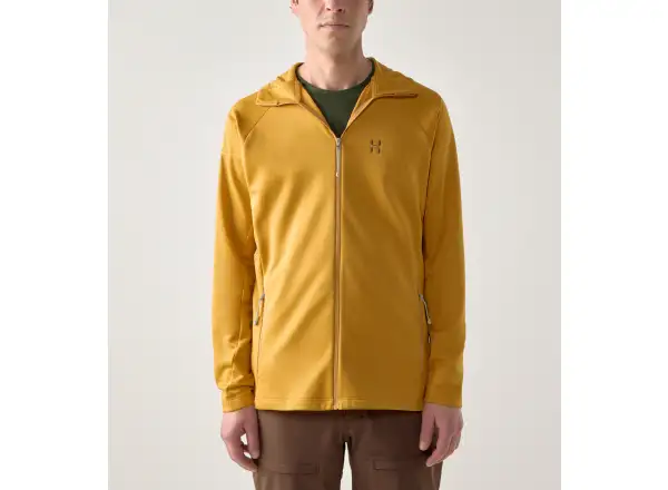 Haglöfs Korp Mid Hood mikina Clay Yellow