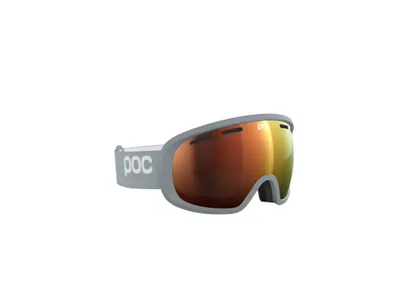POC Fovea lyžiarske okuliare Granite Grey/Partly Sunny Orange