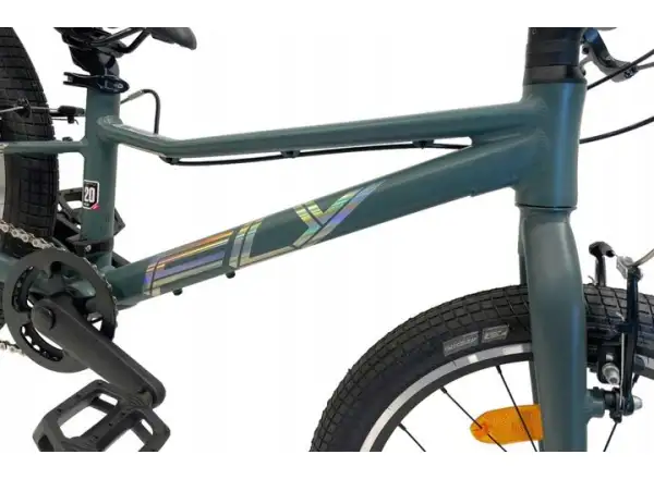 Superior F.L.Y. 20 VB detský horský bicykel Matte Trooper Green