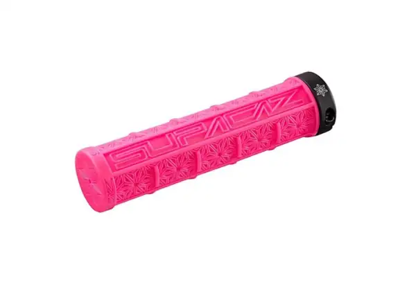 Supacaz Grizips TruNeon gripy Neon Pink