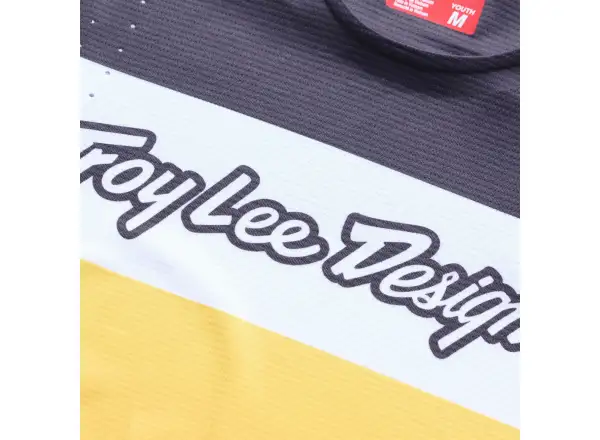 Troy Lee Designs Youth Sprint Pro detský dres dlhý rukáv Yo Moto Butter Real Teal