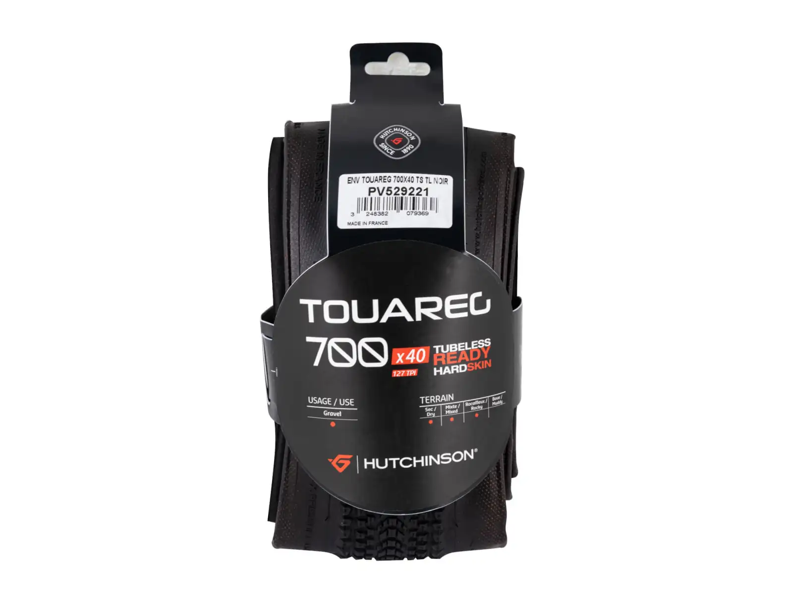 Hutchinson Touareg 40-622 gravel plášť kevlar
