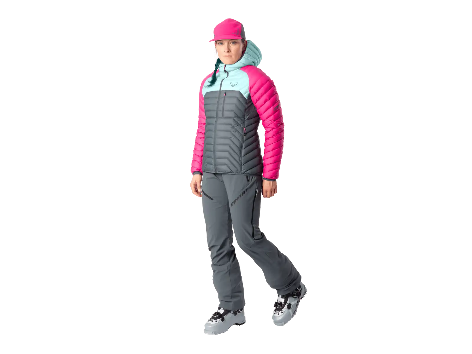 Dynafit Radical RDS Down Hooded dámska bunda Flamingo/3180/0720