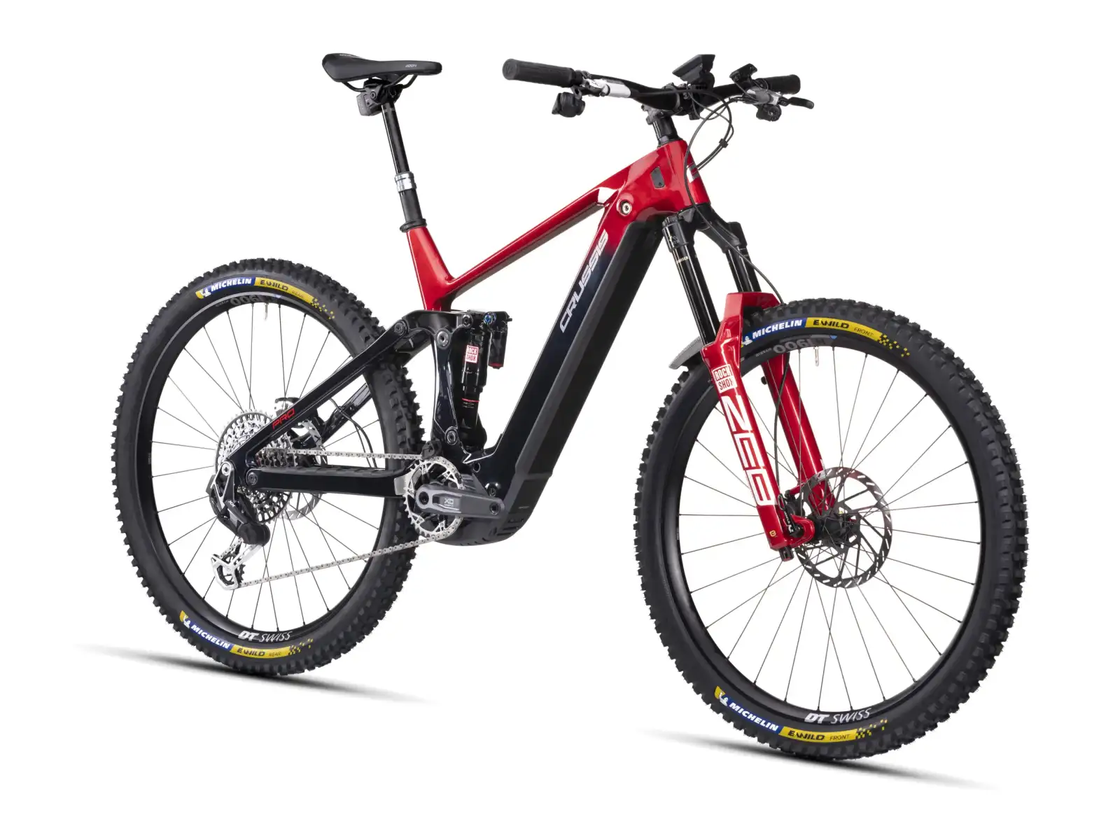 Crussis e-RACE PRO (750 Wh) celoodpružený elektrobicykel
