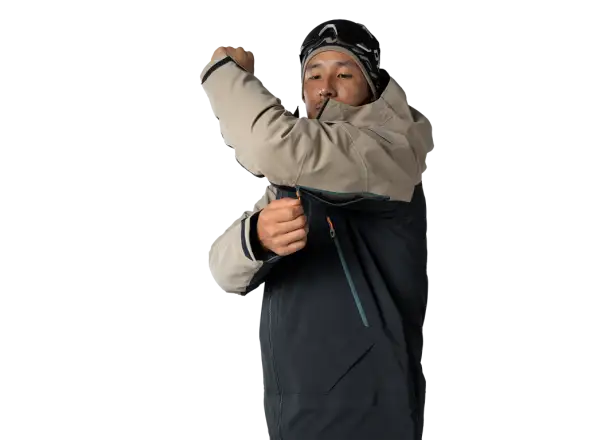 Dynafit Tigard Gore-Tex pánska bunda Rock Khaki