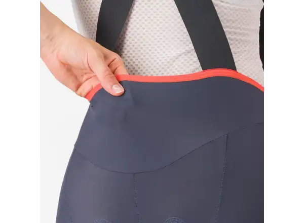 Castelli Prima 2 DT dámske kraťasy s trakmi Twilight Blue/Hibiscus