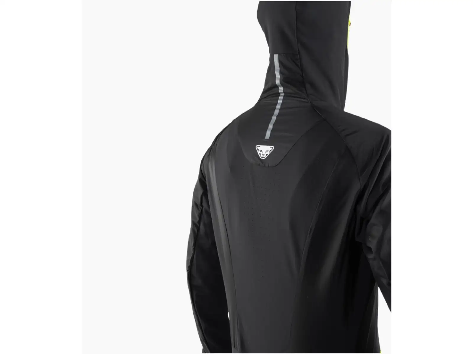 Dynafit DNA Polartec Alpha pánska bunda Black Out/Neon Yellow