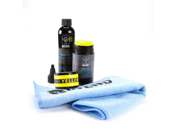 Wend čistič a vosk na reťaz kit žltá