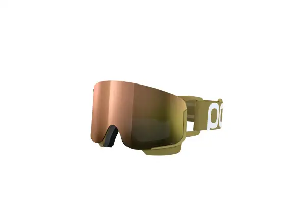 POC Nexal WF lyžiarske okuliare Olivine Green/Partly Sunny Rose Gold