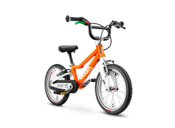 Woom 2 Flame Orange 14 detský bicykel