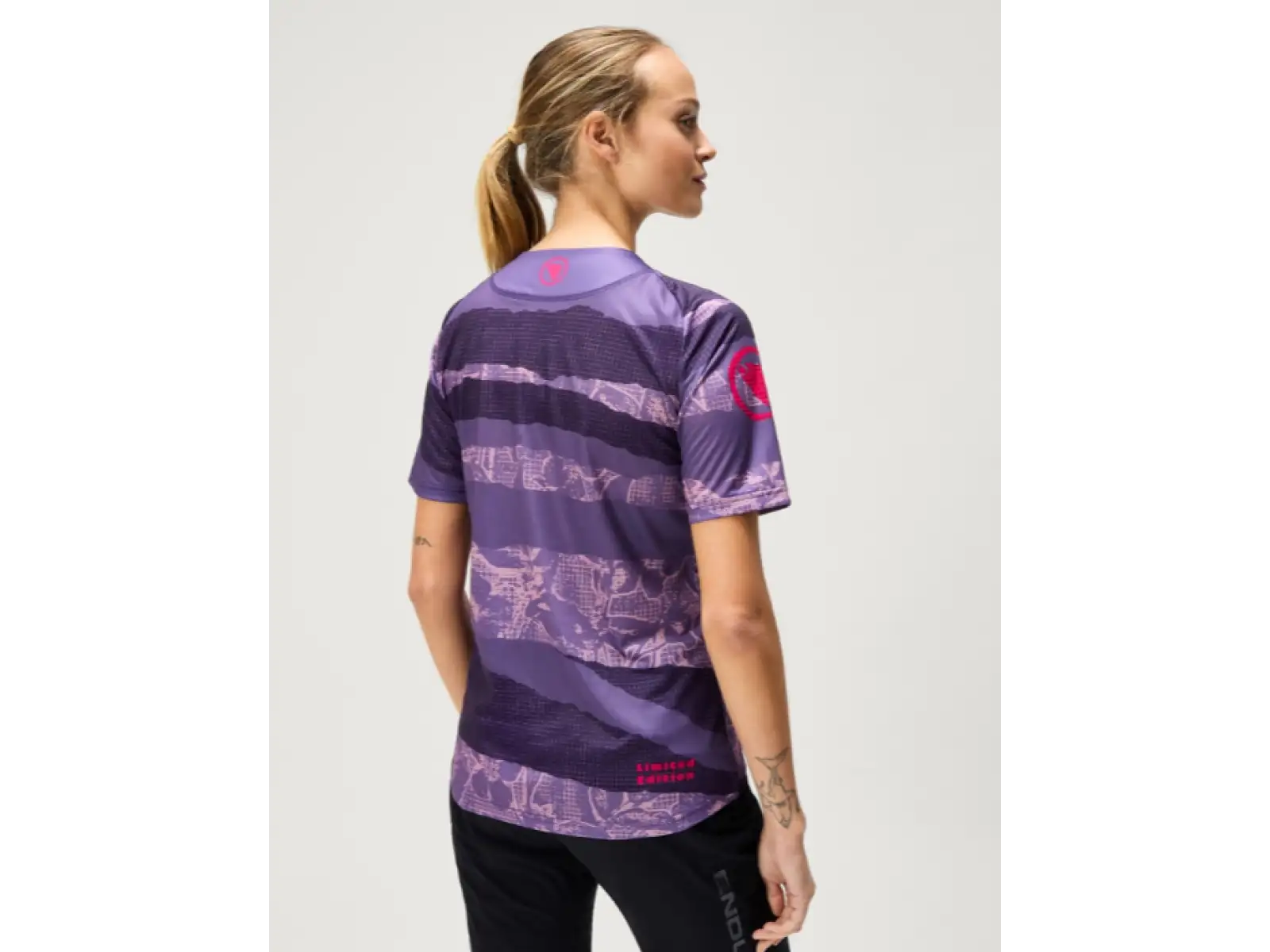 Endura LTD Patchwork dámsky dres krátky rukáv Bramble