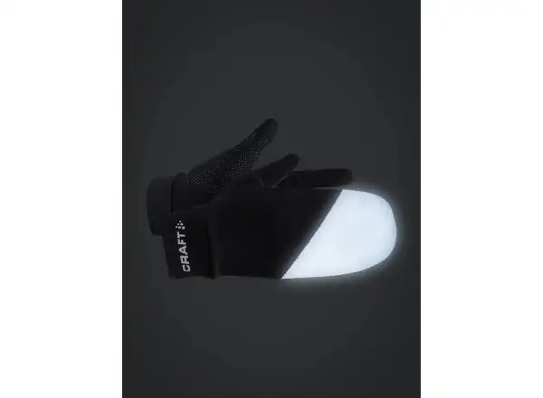 Craft ADV Lumen Hybrid bežecké rukavice čierna