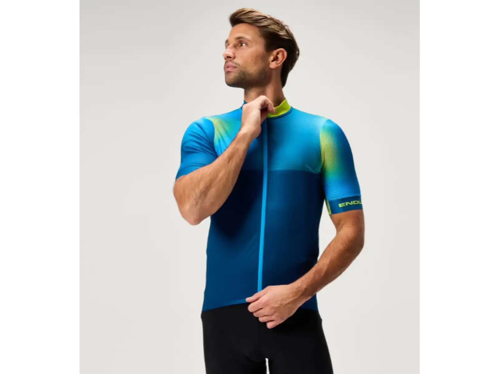Endura FS260 Bitmap pánsky dres krátky rukáv Barra Blue