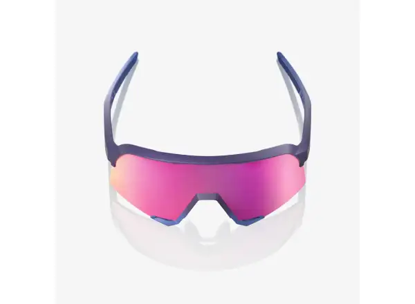 100% S3 slnečné okuliare Satin Storm Metallic/Purple Mirror