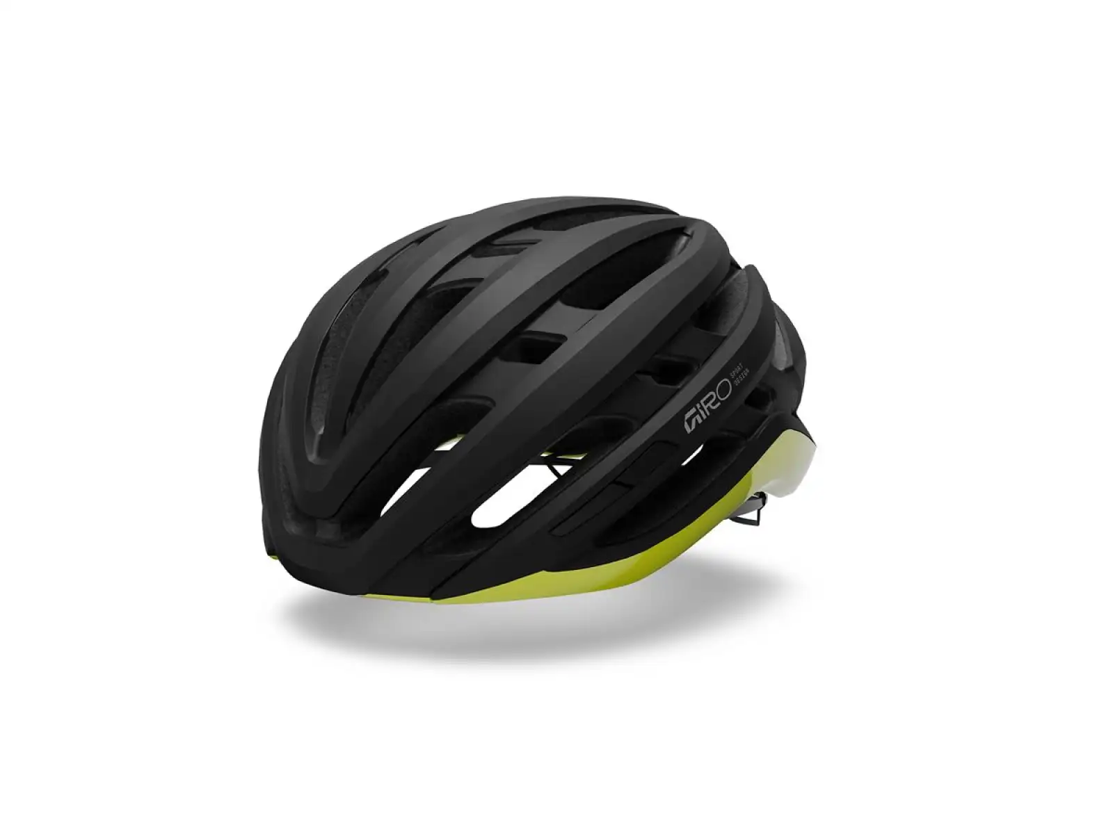 Giro Agilis MIPS prilba Mat Black/Gloss Hi Viz Yellow