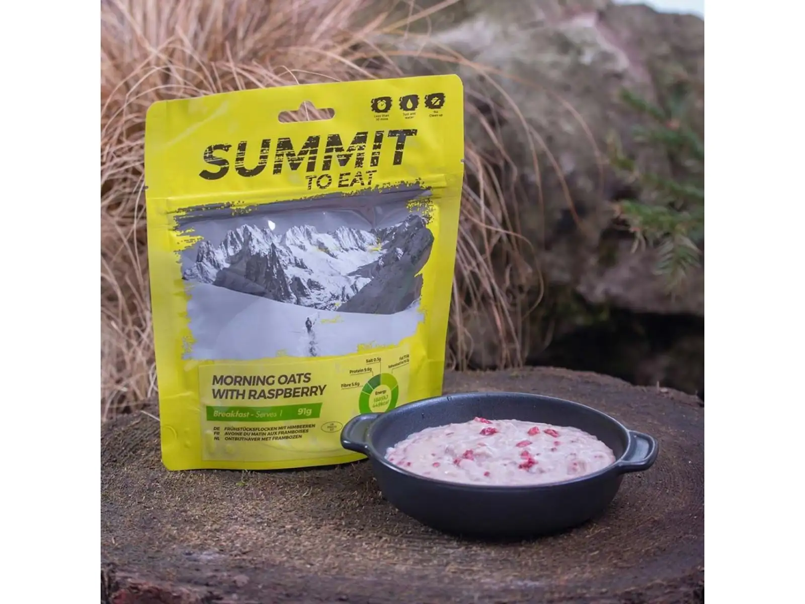 Summit To Eat dehydrované jedlo Ovsená kaša s malinami 98 g