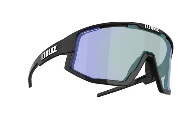Bliz Fusion Nano Optics cyklistické okuliare Matt Black Photocromic Brown/Blue Multi