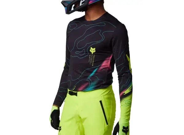 Fox Flexair Lunar pánsky dres dlhý rukáv Black