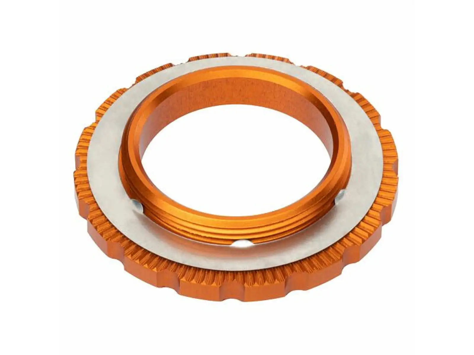 Wolf Tooth Centerlock vonkajšia matica oranžová