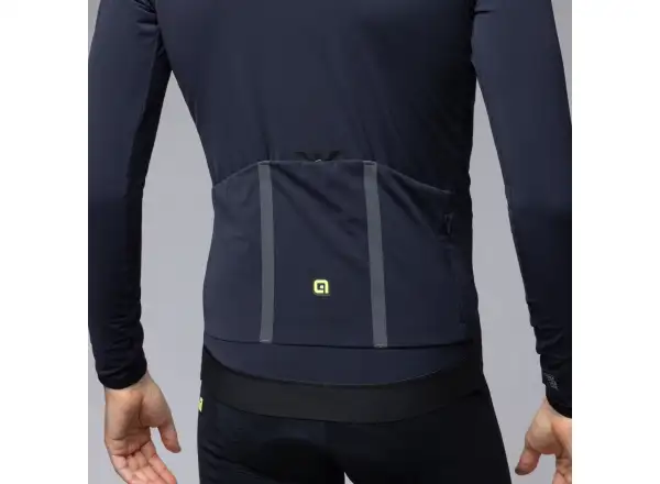 Alé R-EV1 Wool Speed pánska zimná cyklistická bunda Black