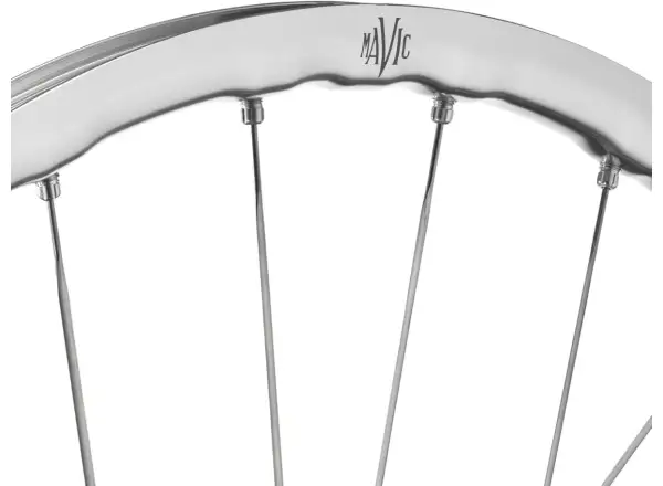 Mavic Ksyrium SL Heritage disc CL vypletené kolesá orech Shimano HG11 strieborná