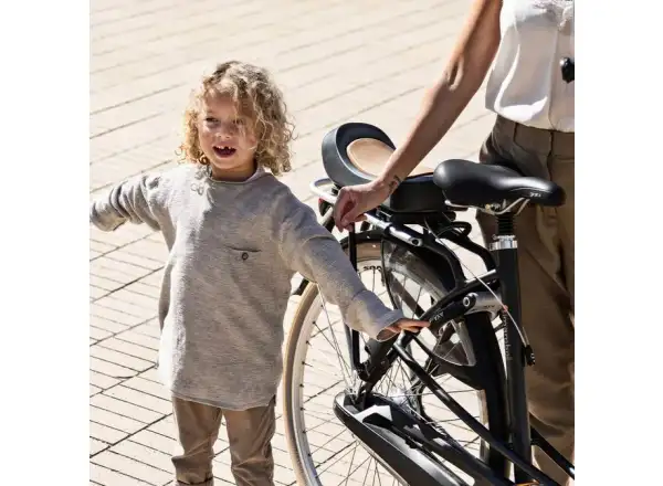 Urban Iki Junior zadná sedačka s adaptérom na nosič Bincho Black/Kurumi Brown