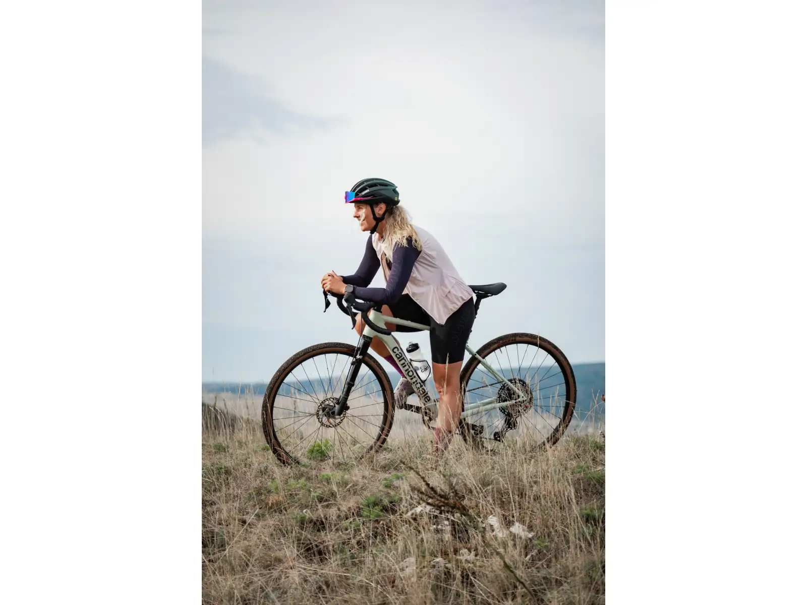 Cannondale Topstone CAAD Lefty gravel bicykel Sky Grey