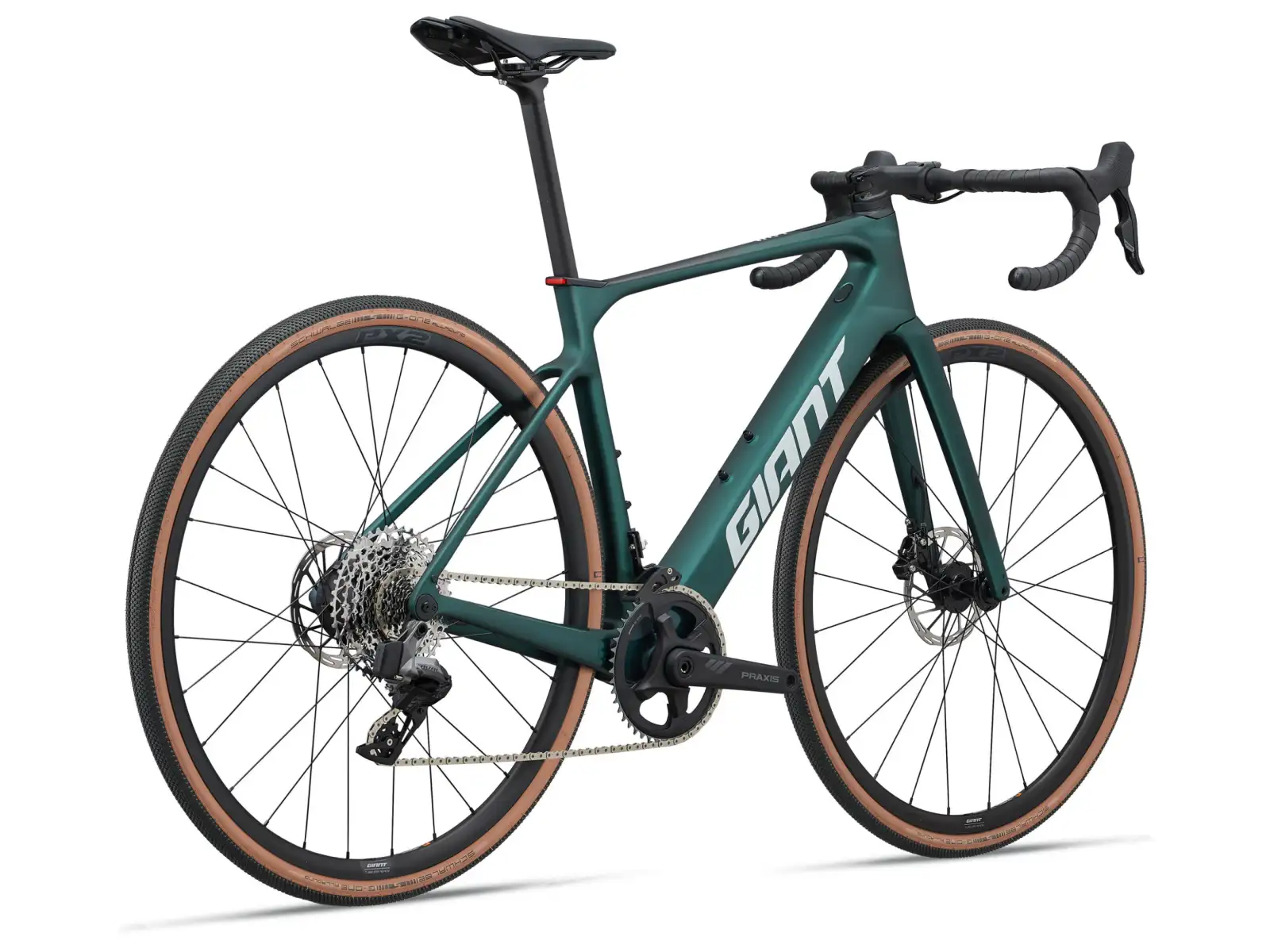 Giant Defy Advanced E+ EL AR cestný elektrobicykel Kelp Forest