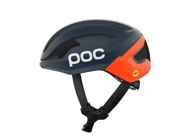 POC Omne Air MIPS cestná prilba Apatite Navy Matt/Fluorescent Orange Matt