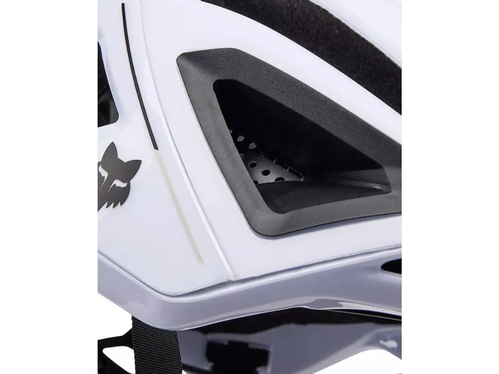 Prilba Fox Crossframe Pro Solids White