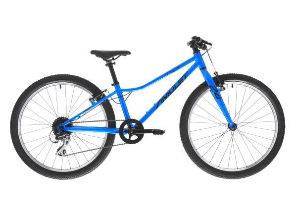 Detský bicykel AMULET 24 Tomcat aqua blue/black