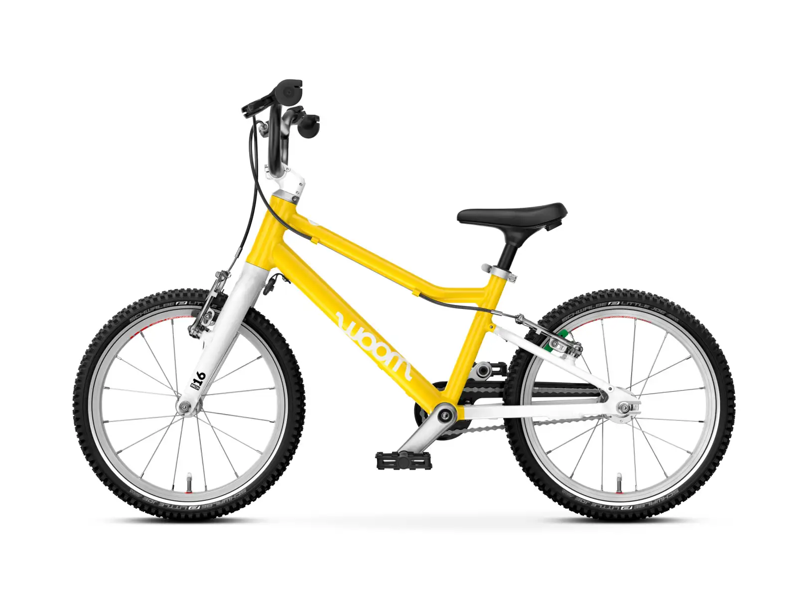 Woom GO 3 Automagic Vibrant Yellow 16 detský bicykel
