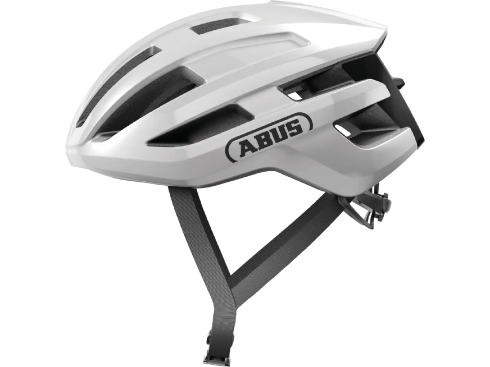 Abus PowerDome cestná prilba Shiny White
