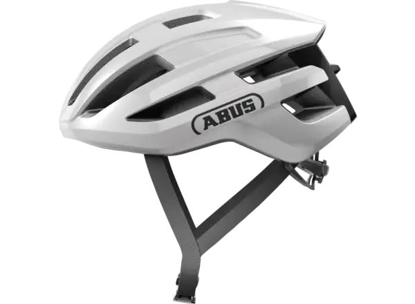 Abus PowerDome cestná prilba Shiny White