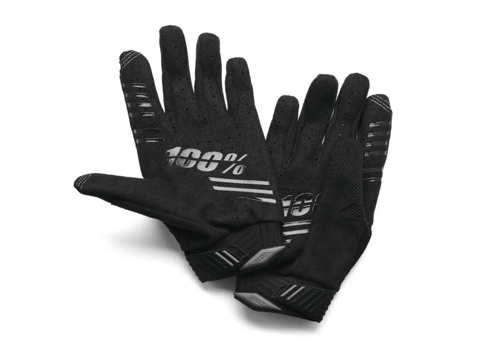 100% R-Core Pánske rukavice dlhé Black