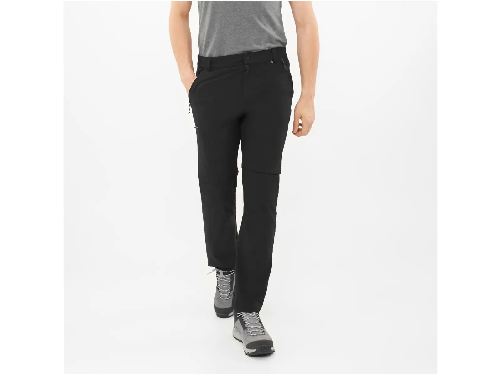 Viking Rocklyn 2in1 pánske nohavice black