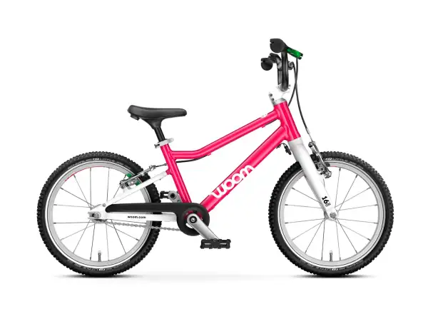Woom GO 3 Hot Pink 16 detský bicykel
