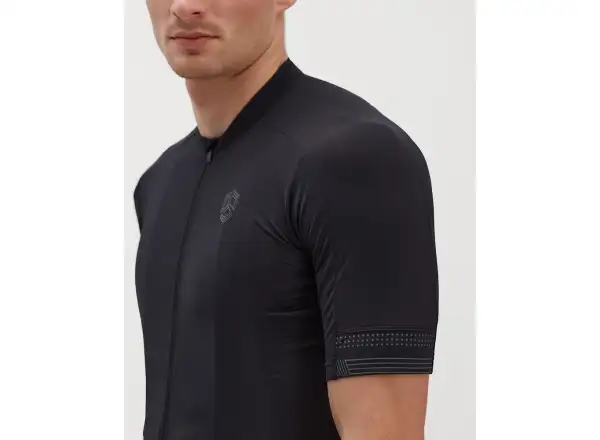 Silvini Ceno pánsky dres s krátkym rukávom čierny