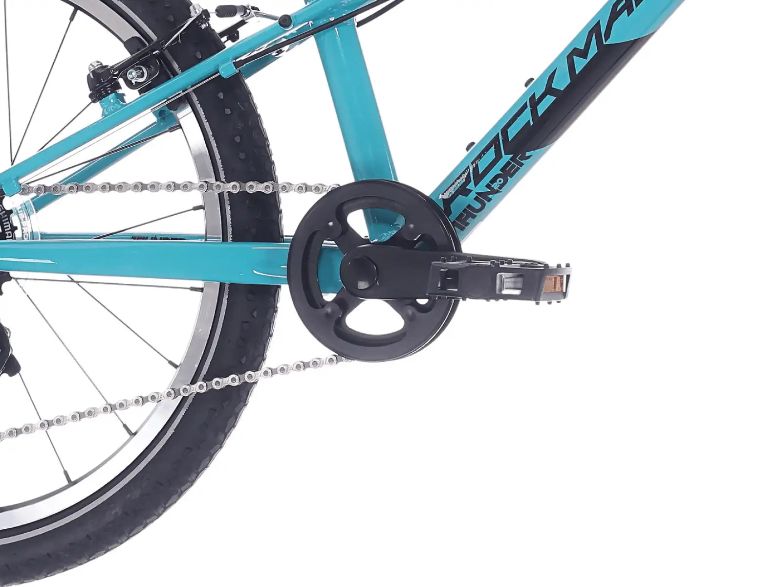 Rock Machine Thunder Jr. 20 VB detský bicykel Jade Blue