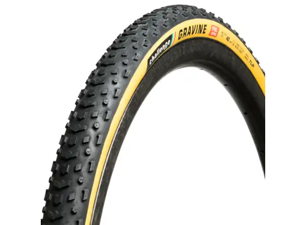 Challenge Gravine TLR Pro 700x40 gravel plášť Black/Tan