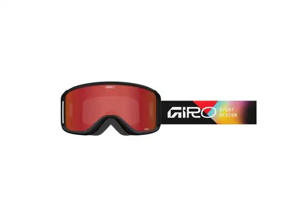 Giro Sagen lyžiarske okuliare Black Angles/Amber Scarlet/Yellow (2sklá)