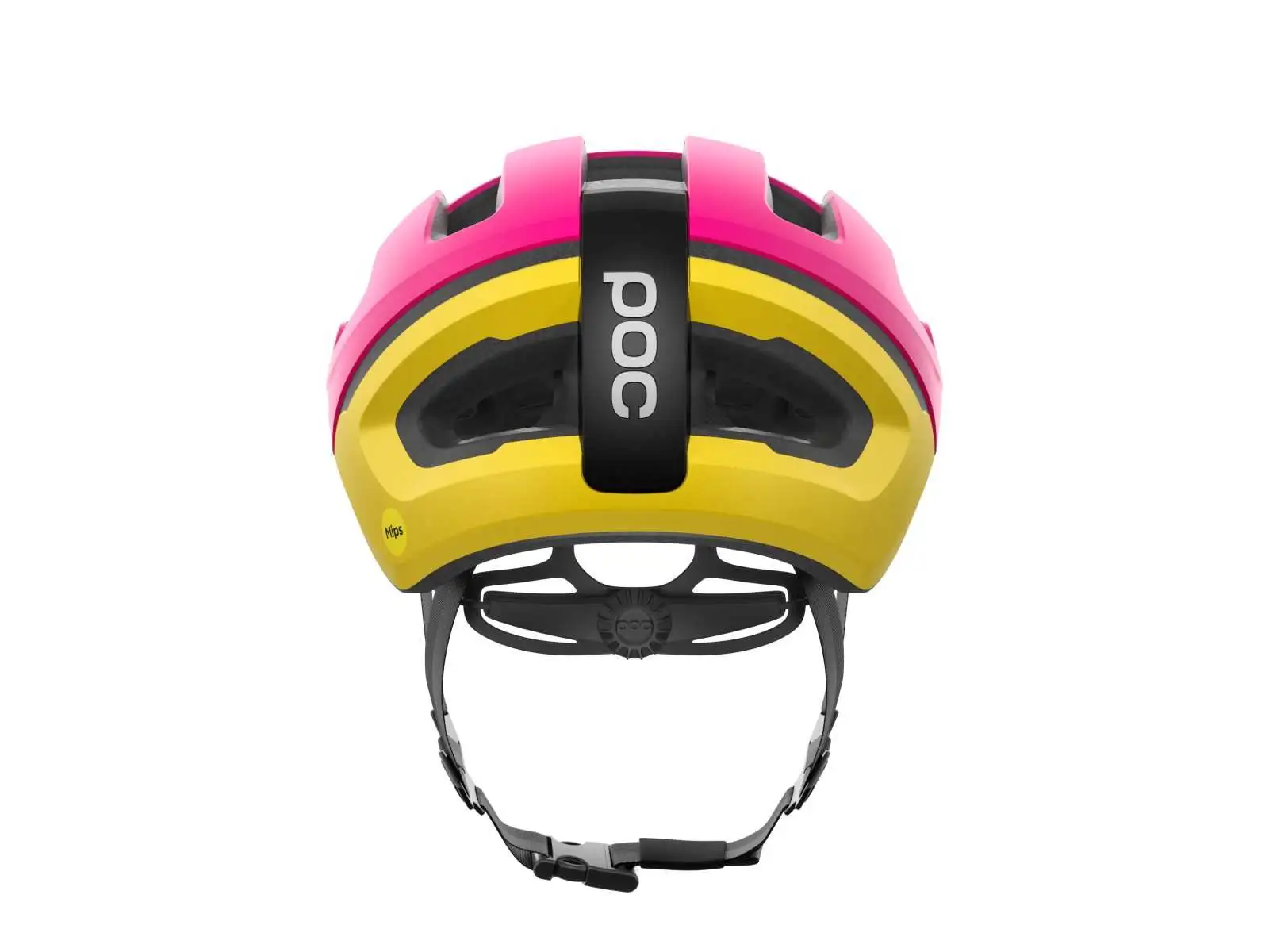 POC Omne Air MIPS prilba Rhos Red Matt/Citrine Yellow Matt