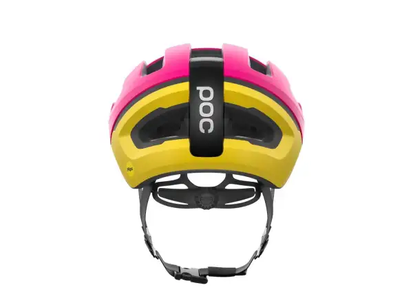 POC Omne Air MIPS prilba Rhos Red Matt/Citrine Yellow Matt
