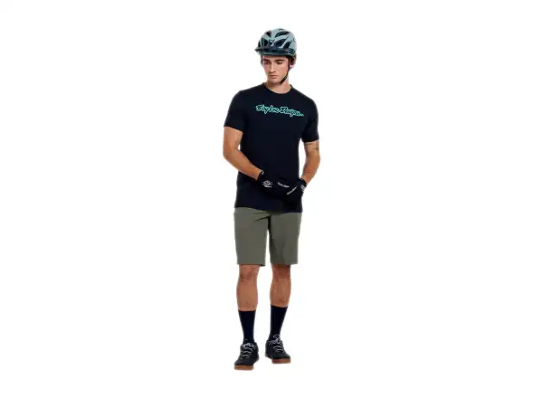 Troy Lee Designs Skyline Ride pánsky dres Signature Black/Real Teal