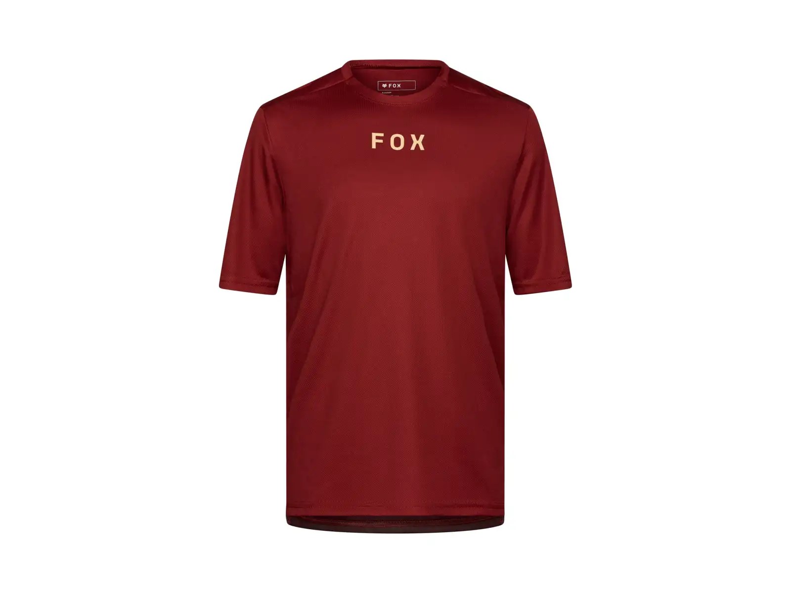 Fox Ranger Wordmark pánsky dres krátky rukáv Rust Brown